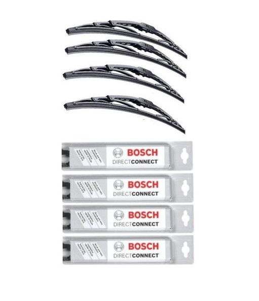 Bosch Direct Fit Wiper Blades Set for FJ Cruiser Front and Rear