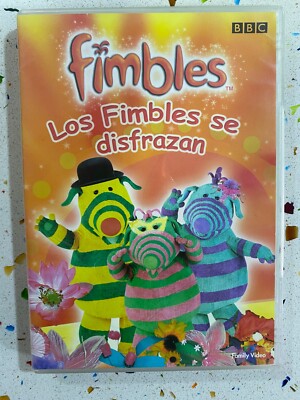 FIMBLES DVD LOS FIMBLES SE DISFRAZAN  - FLORRIE POM FIMBO ROCKIT BESSIE ROLY MO