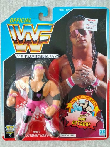 Wwf Hasbro Bret the Hitman 