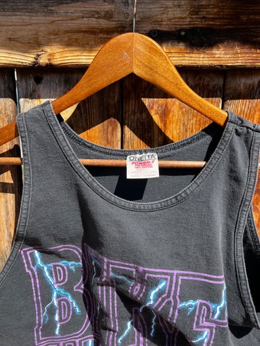 Vintage Bike Week Daytona Beach 1997 Black Tank Top Shirt Medium Oneita - Picture 4 of 8