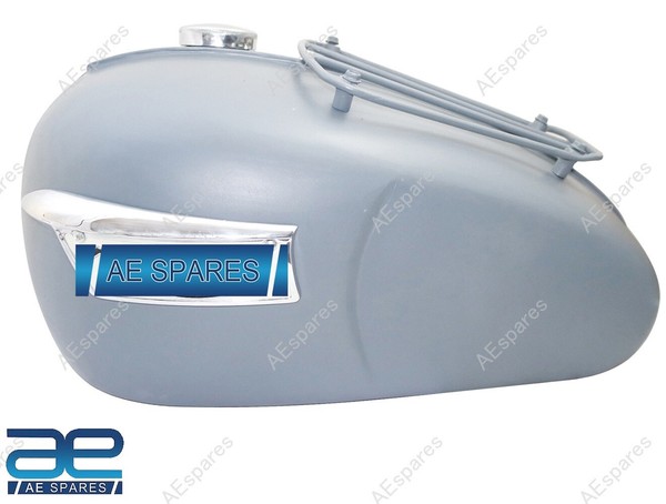 Kraftstofftank Mit Seite Abzeichen Stahl FüR Triumph T120 Bonneville 3.5 Gallone-image