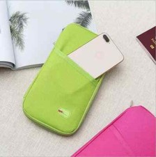 Family Travel Wallet Passport Holder Document Organizer Bag/Case
