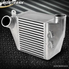 SIDE MOUNT TURBO INTERCOOLER ALUMINUM FIT FOR 02-05 VW JETTA GL GLI GLS MK4 1.8T