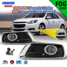 Fog Lights Fits 2013-2015 Chevy Malibu Factory Replace Lamps Wharness Kit Bulbs Fog Lights Fits 2013-2015 Chevy Malibu Factory Replace Lamps Wharness Kit Bulbs