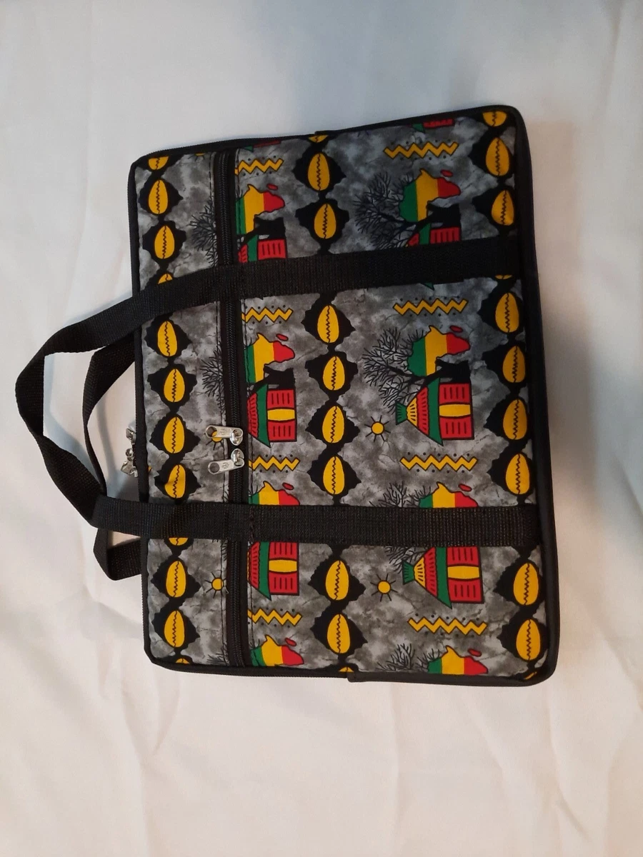 Laptop Zippered Bag 14 X 10 1 2 African Print. Made In Ghana eBay