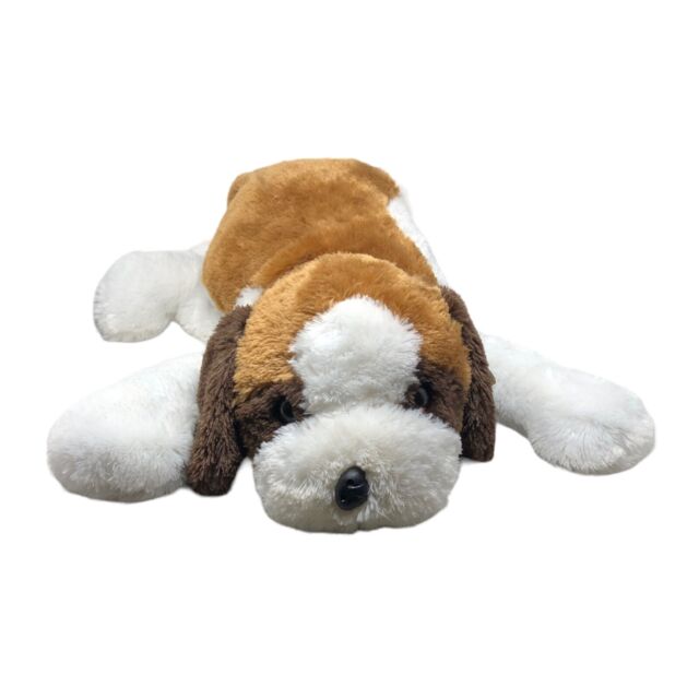 Ty Classic 32" Large Yodeler St Bernard Puppy Dog Plush Stuffed Animal Laying