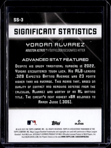 2023 Topps Significant Statistics Baseball Complete Your Set - Picture 5 of 19