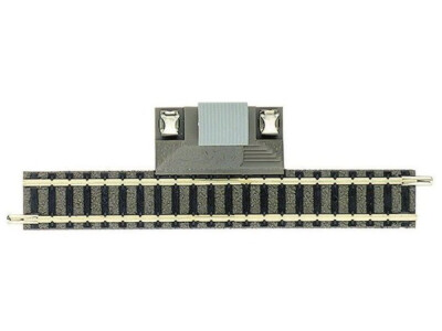 Fleischmann 9108 - gerades Anschlussgleis 2-polig mit Funkentstörung 111mm - NEU