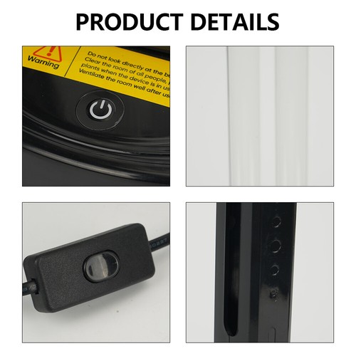 Desinfizieren Sterilisationslampe UV Desinfektionslicht KeimtöTende Ozonlampe - Bild 9 von 24