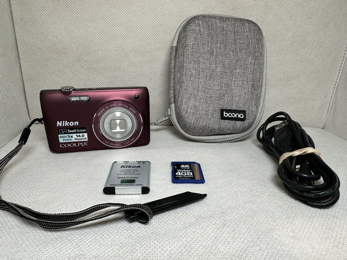 Nikon COOLPIX S4100 digital camera 14.0 MP /5X Zoom MINT Nikon COOLPIX S4100 digital camera 14.0 MP /5X Zoom MINT