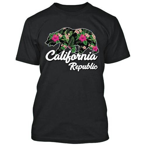CALIFORNIA TSHIRTS Man UNISEX Cali Life Shirt MULTI DESIGNS California Republic - Picture 5 of 18