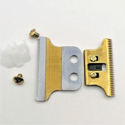 OHNE MARKENBEZEICHNUNG Doppelt Weit Trimmer T-Klinge Ersatz für Wahl 5 Star Detailer 2215 8081 Golden
