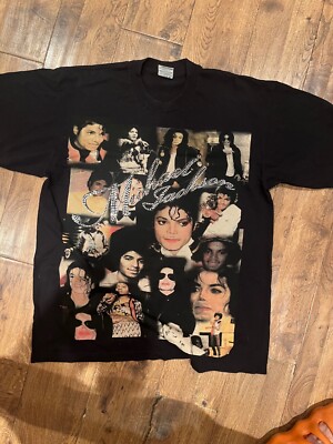 XL michael jackson forever. 1958-2009. RARE. Memorial TSHIRT | eBay