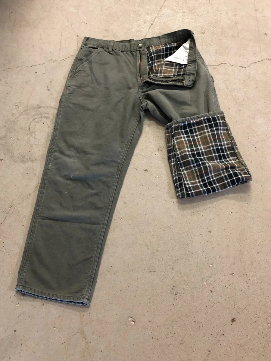 Carhartt sales flannel pants