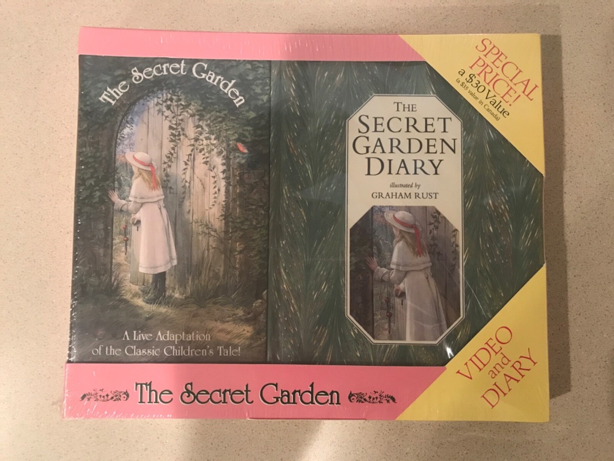 The Secret Garden Video & Diary (VHS, 1993, CBS Fox) Sealed Gift