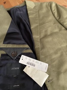 *NEW* J. Crew Ludlow Suit Jacket 36R $600+ Italian Blazer NWT