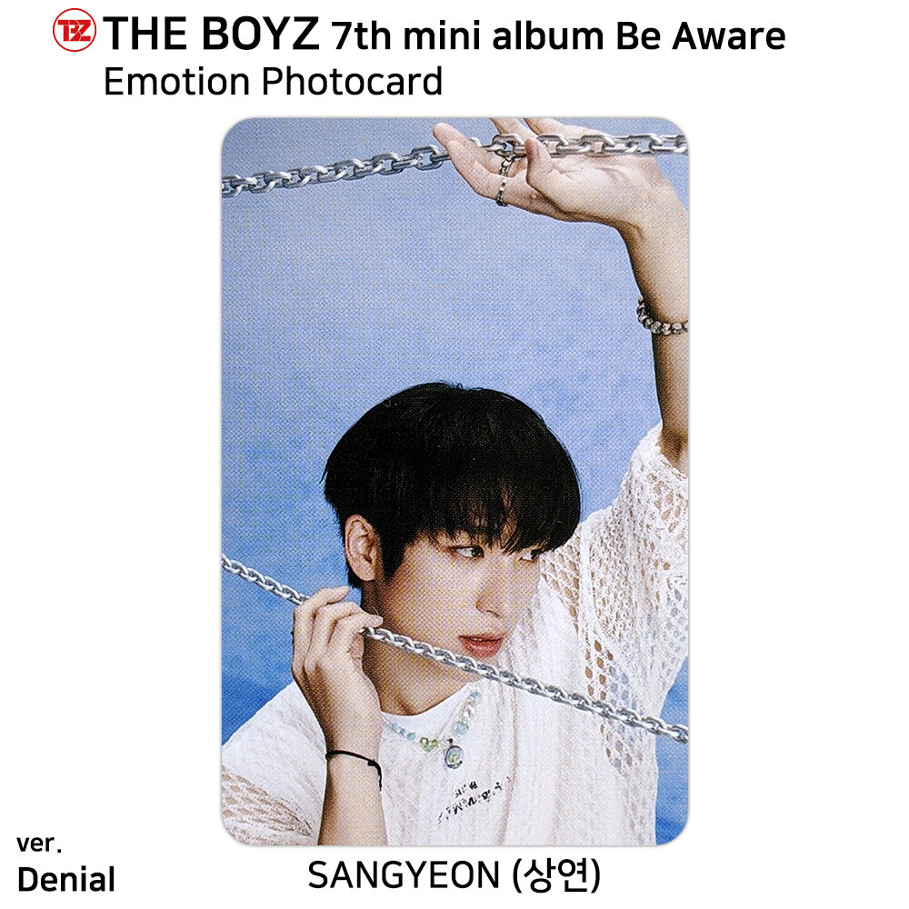 ドボイズ　The Boyz  Sangyeon AAAトレカ The Boyz 7th Mini Album Be Aware Photocard Photo A4 Poster