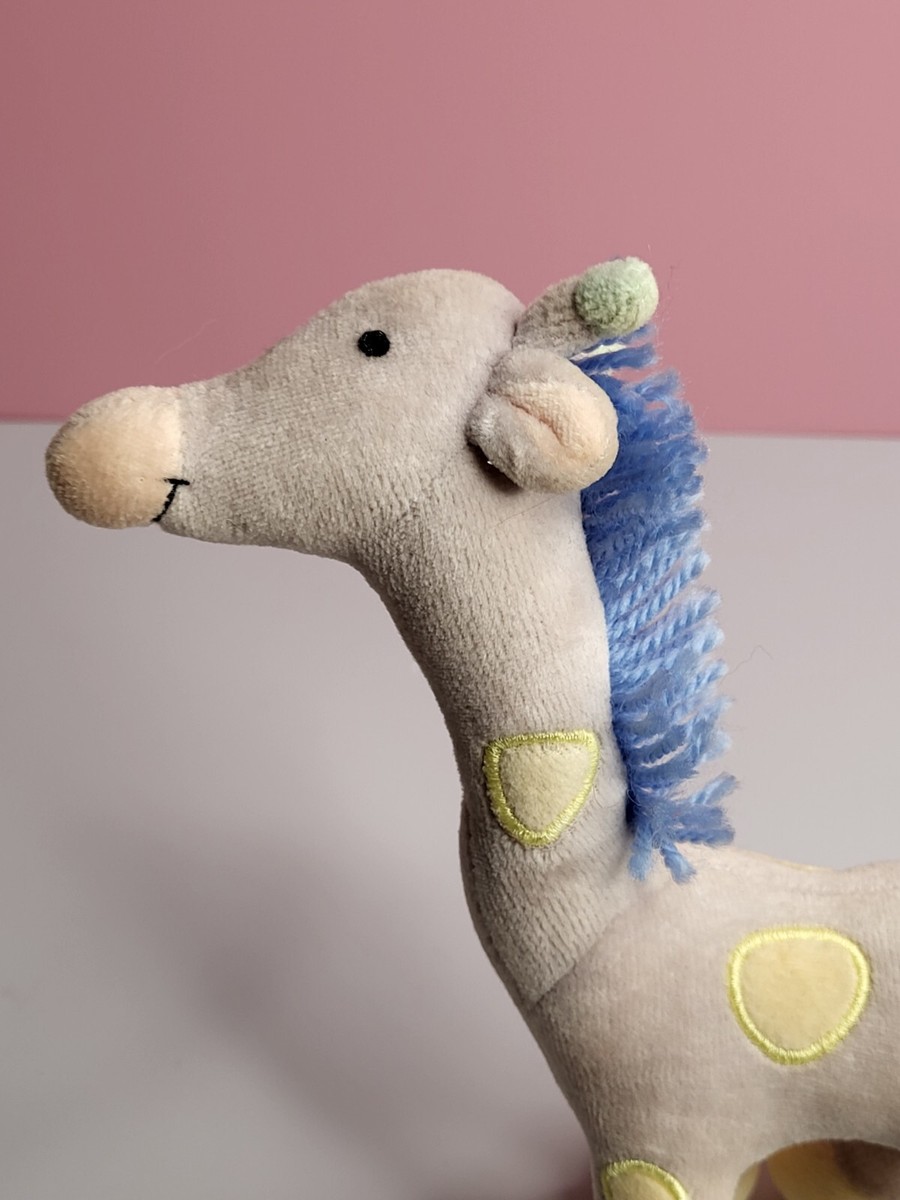 Oshkosh B'gosh Giraffe rattle plush stuffed baby toy lovey 9