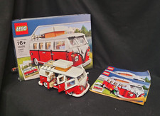 Retired LEGO CREATOR: Volkswagen T1 Camper Van Set #10220 Box & Instructions