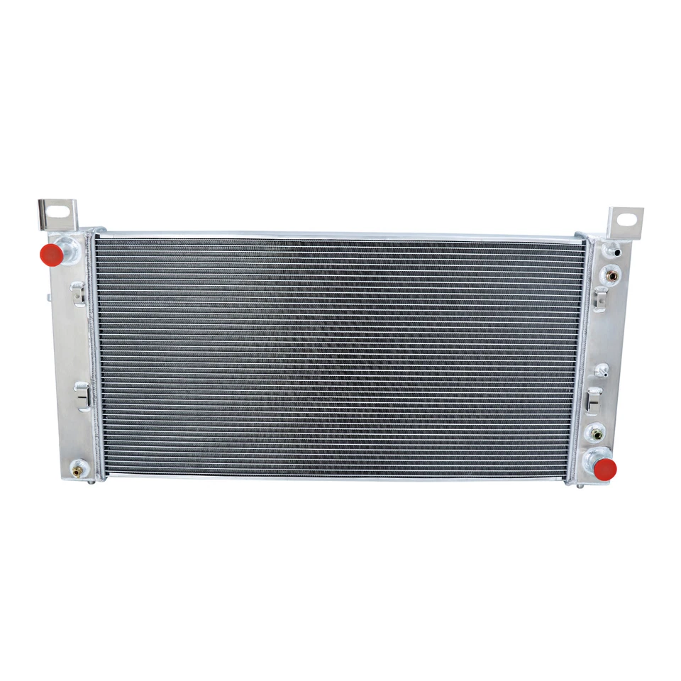 Aluminum 3 ROW Radiator For 1999-2014 Chevy Silverado 2500 3500 Yukon GMC Sierra — 第 4/4 张图片