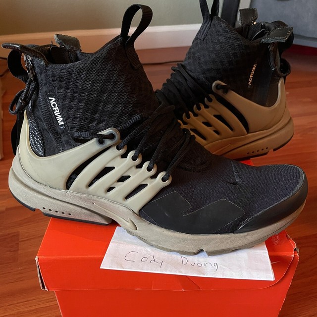 Size 9 - Nike Air Presto Mid x Acronym Bamboo 2016 for sale online | eBay