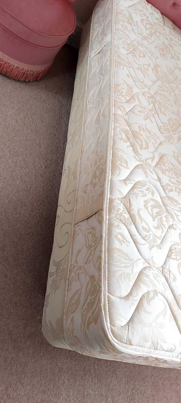 Executor House Clearance Sale single divan bed with mattress and