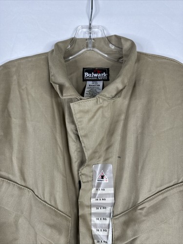 Bulwark Flame Resistant 6 oz Cotton/Nylon Excel FR ComforTouch Size 38 Reg New - Picture 7 of 18