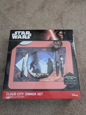 Star Wars Cloud City Dinner Set ThinkGeek Disney Darth Vader Luke Skywalker new
