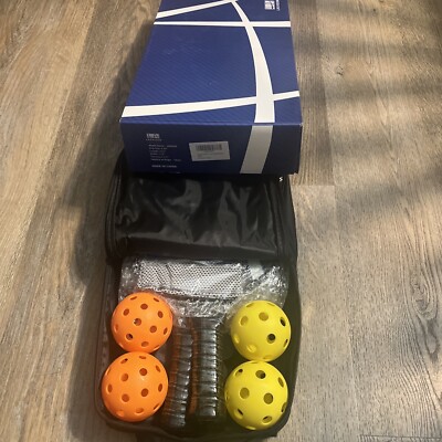 LAXVIGOR Pickleball Paddle Set Rackets/Balls/Cooling Towels/Case