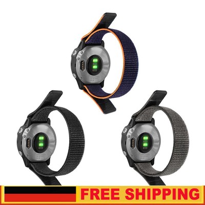 Nylon Loop Armband für Fenix Serie Sportuhr 20/22/26 mm Smartwatch Band DE