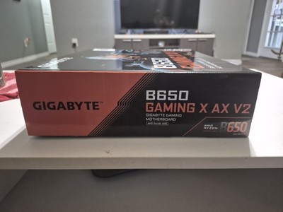 Gigabyte B650 Gaming x AX V2 AM5 Motherboard LGA 1718, AMD B650 ATX, DDR5(new)