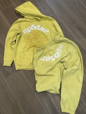 Spider Worldwide Yellow Sweatsuit Large