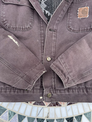 Carhartt ベルベット ストライプ ジャケット Carhartt ベルベット ストライプ ジャケット