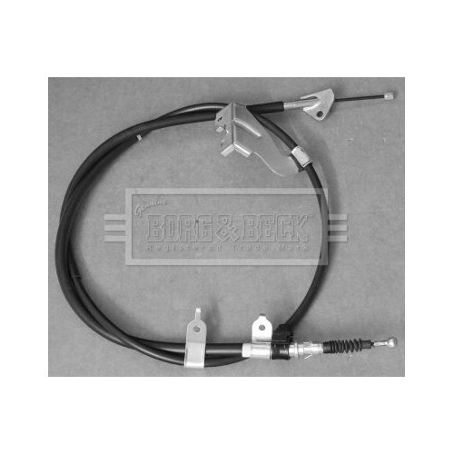 BORG & BECK Cable Pull, parking brake BKB3661