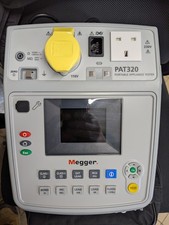Megger PAT320 Portable Appliance Tester PAT Calibrated