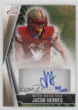 2022 SAGE Low Series Auto Gold 50/100 Jacob Herres #A-JH Auto 11n2