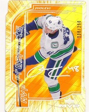 OLLI JUDLEVI 2020-21 UPPER DECK MVP PROSPECTS COLORS AND CONTOURS #108 #238/250