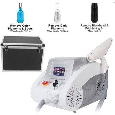 Q Switched ND YAG Laser Picosecond Tattoo Removal Machine For Skin Whitening