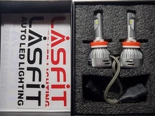 Lasfit LAplus LED Bulbs H8 H9 H11 Super Bright 6000lm