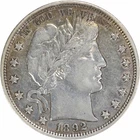 1892 Barber Silver Half Dollar Choice EF Uncertified #257