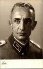 WW2 WWII German Military Photo Postcard Bahnschutz Rail Police Studio Portrait — photo 1