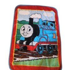 Vintage Thomas the Train Baby Plush Blanket 41x30