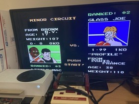 Mike Tyson's Punch-Out Nintendo NES 1987 probado funcionando