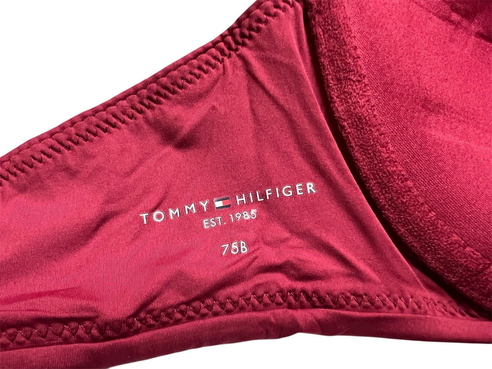Tommy Hilfiger Essential Microfiber Push-Up Bra Rouge image 10