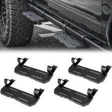 4pcs Powder-coated Running Boards Side Steps For 2021-2026 Ford Bronco 4-door 4pcs Powder-coated Running Boards Side Steps For 2021-2026 Ford Bronco 4-door