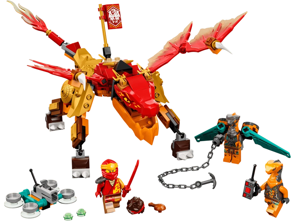 Lego Ninjago Kai's Fire Dragon EVO 71762 Complete Set with Minifigures (no box), photo 2 of 2