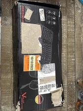 Perixx PERIDUO-605 Wireless 2.4 Ergonomic Fullsize Keyboard Mouse Set Wrist Rest