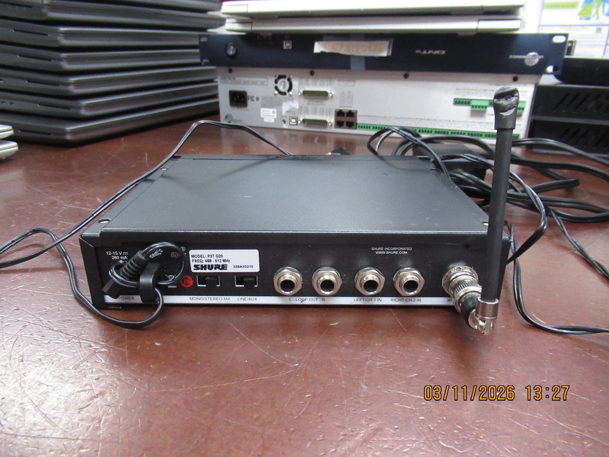 🎧 Shure PSM 300 Wireless Monitor Transmitter – P3T – G20 Band 488