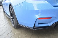 Maxton Design Diffusor Flaps V.1 Passend FüR BMW M4 F82 Schwarz Hochglanz