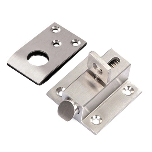 Spring Latch Door Installation Latchbolt Lightweight Portable Security - Picture 18 of 72